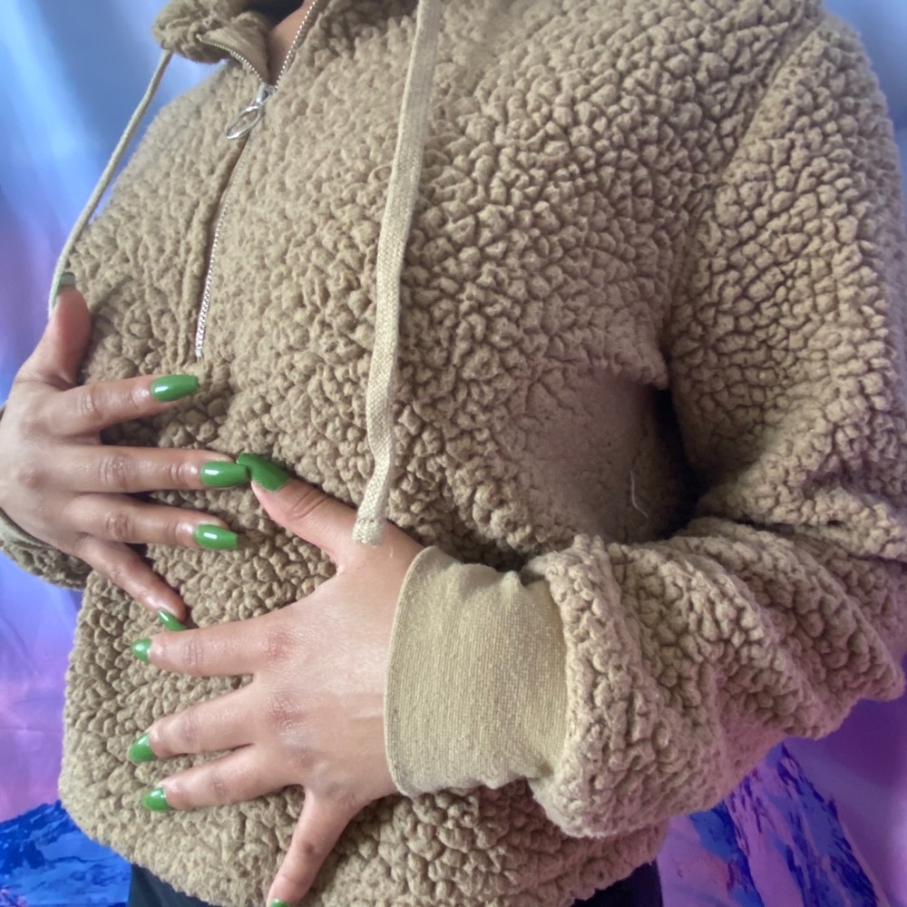 Brown sweater